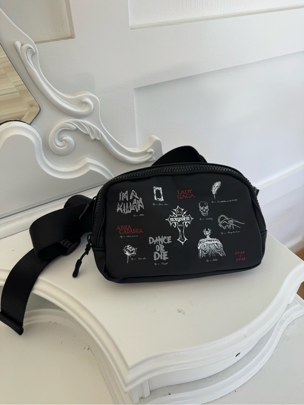 Lady Gaga Mayhem ball Fanny pack